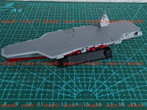 1/700 French Pang Class Aircraft Carrier Not Colored(full Hull/waterline)
